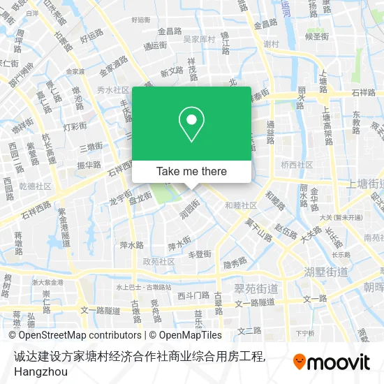诚达建设方家塘村经济合作社商业综合用房工程 map