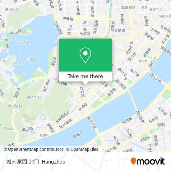 城南家园-北门 map