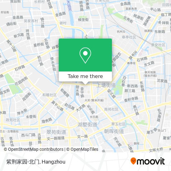 紫荆家园-北门 map