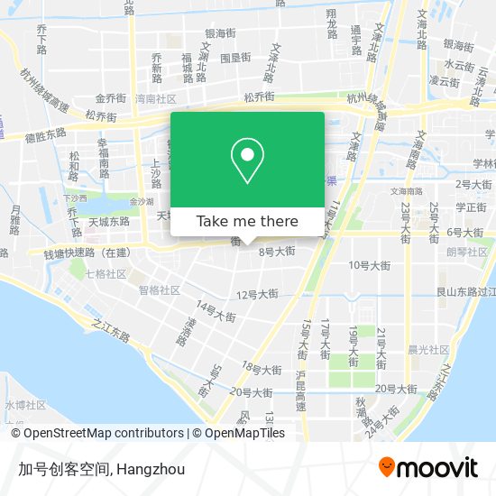 加号创客空间 map
