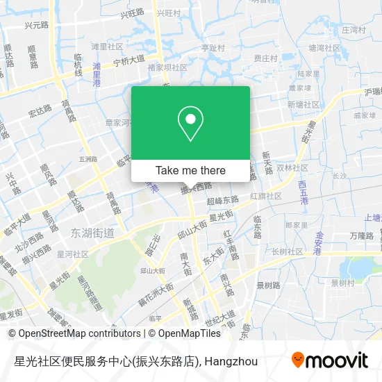 星光社区便民服务中心(振兴东路店) map