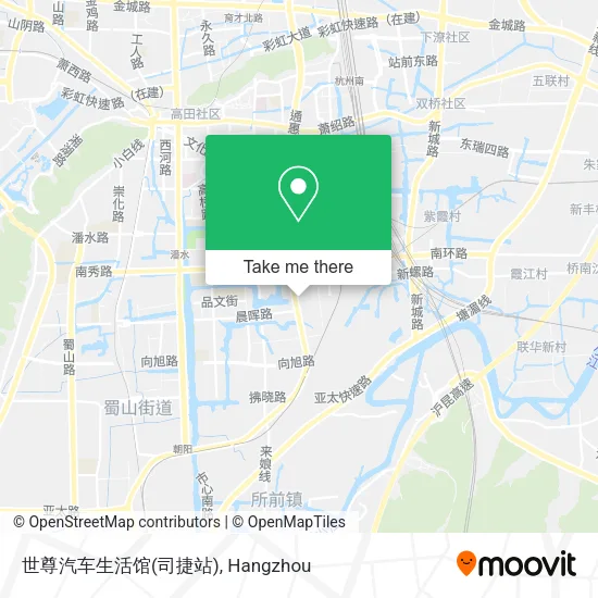 世尊汽车生活馆(司捷站) map