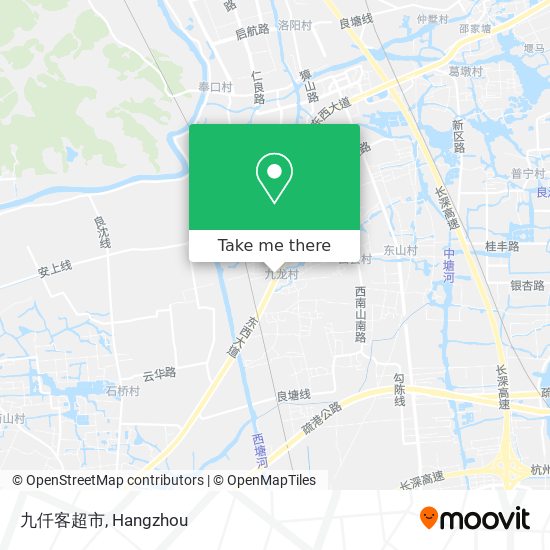 九仟客超市 map