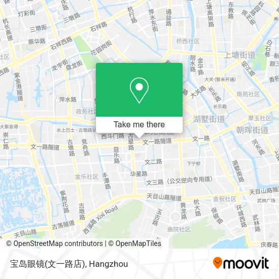 宝岛眼镜(文一路店) map