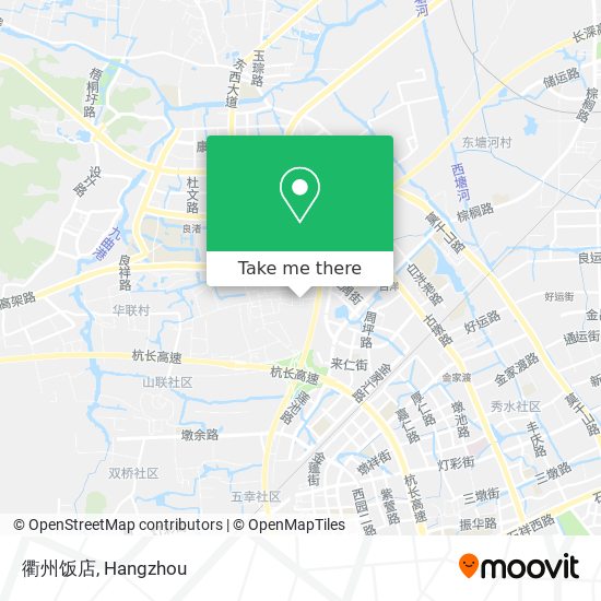 衢州饭店 map