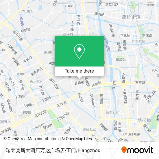 瑞莱克斯大酒店万达广场店-正门 map