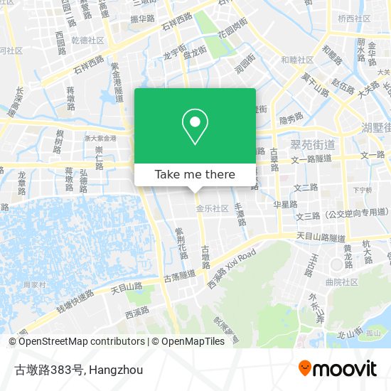 古墩路383号 map