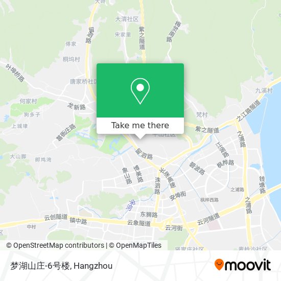 梦湖山庄-6号楼 map