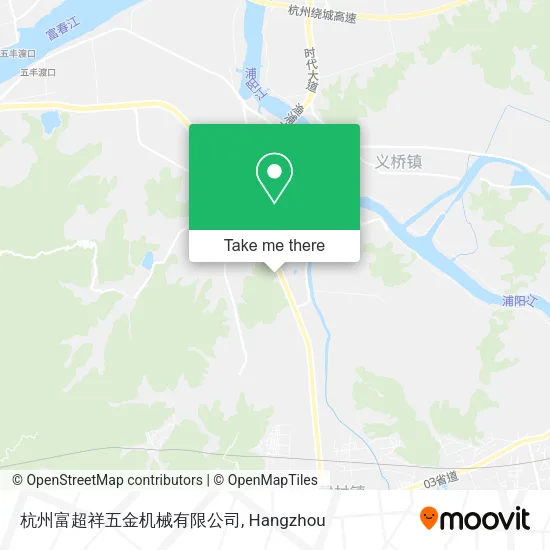杭州富超祥五金机械有限公司 map