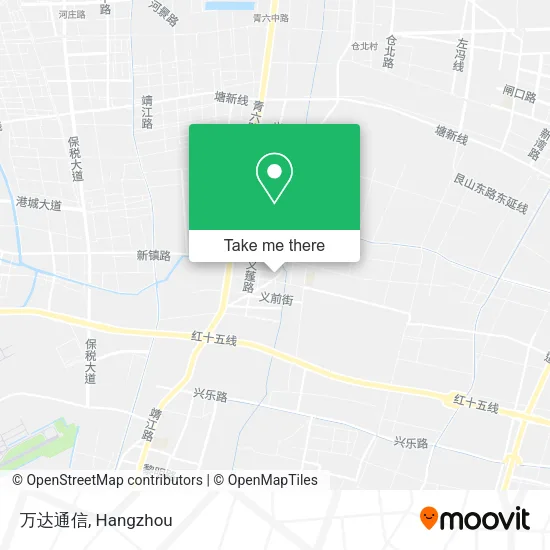 万达通信 map