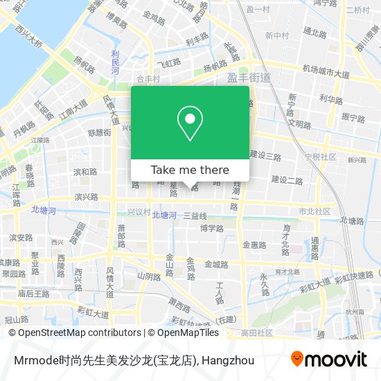 Mrmode时尚先生美发沙龙(宝龙店) map