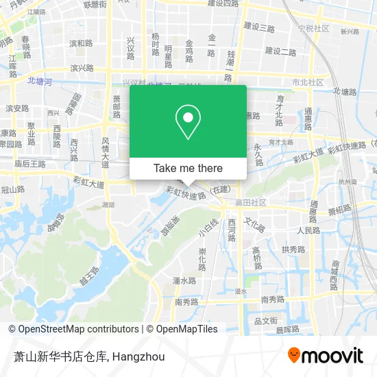 萧山新华书店仓库 map