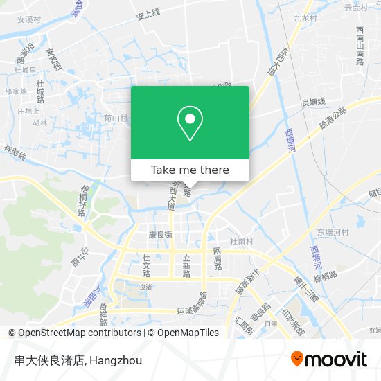 串大侠良渚店 map