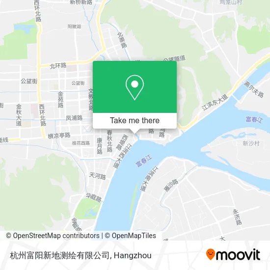 杭州富阳新地测绘有限公司 map