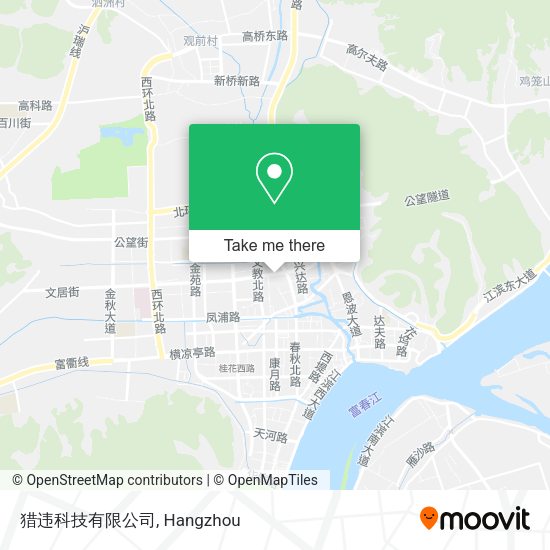 猎违科技有限公司 map