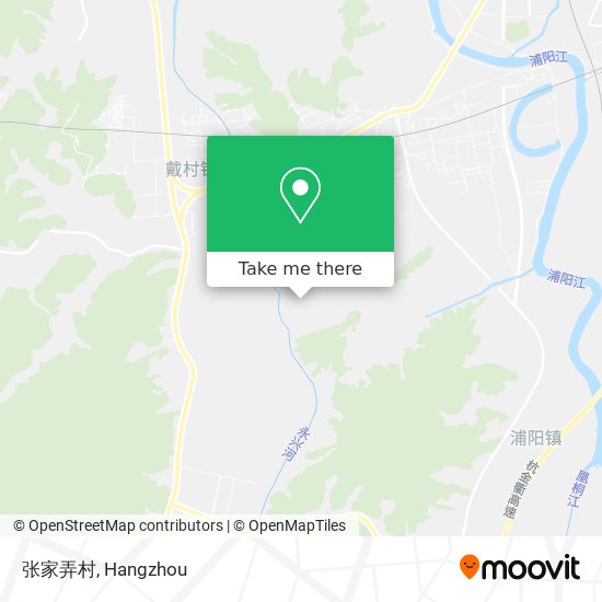 张家弄村 map