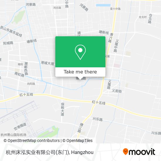 杭州床泓实业有限公司(东门) map