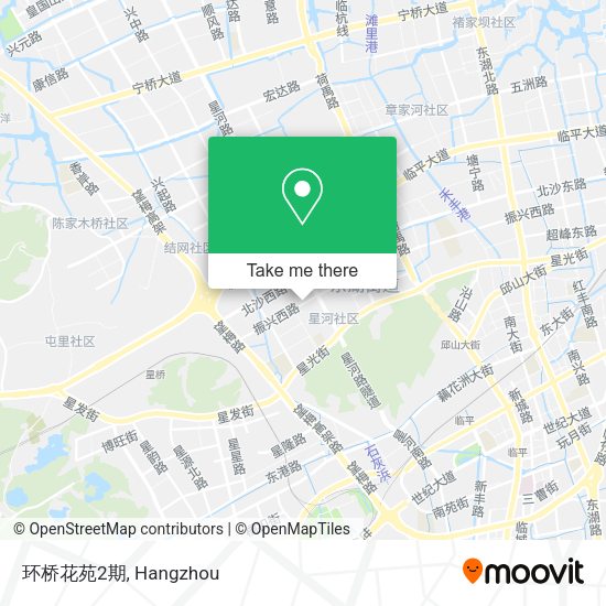 环桥花苑2期 map
