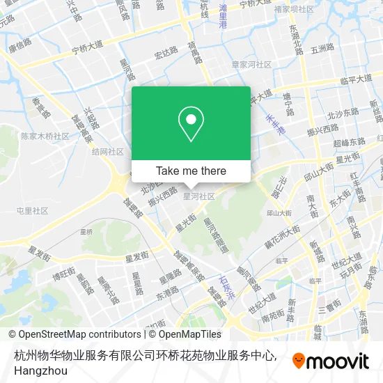 杭州物华物业服务有限公司环桥花苑物业服务中心 map