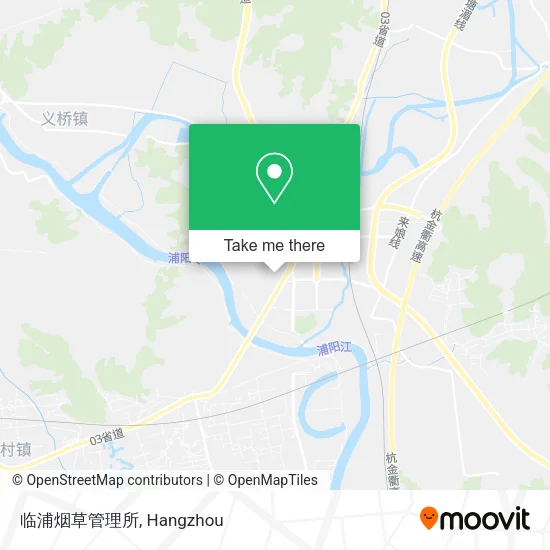 临浦烟草管理所 map