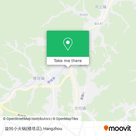 旋转小火锅(楼塔店) map