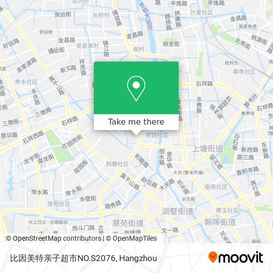 比因美特亲子超市NO.S2076 map