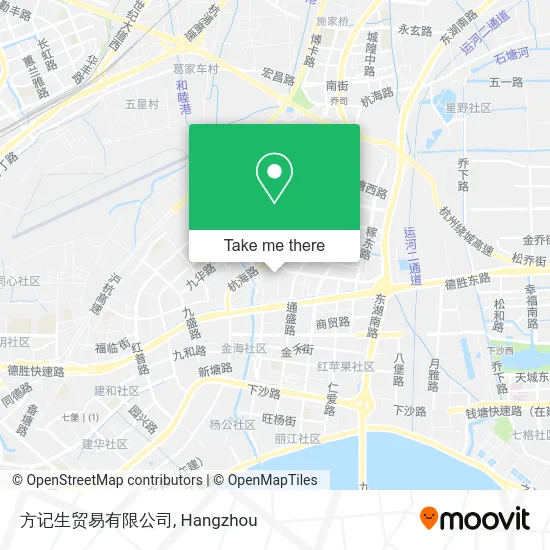 方记生贸易有限公司 map
