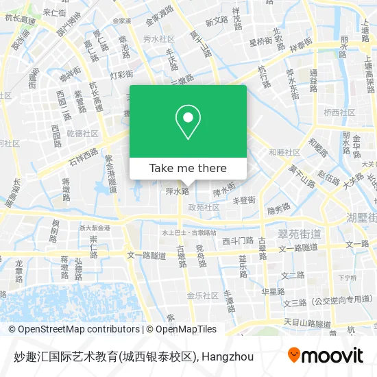 妙趣汇国际艺术教育(城西银泰校区) map
