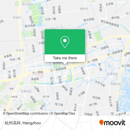 杭州高科 map