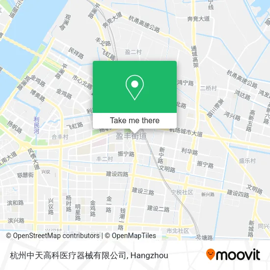 杭州中天高科医疗器械有限公司 map