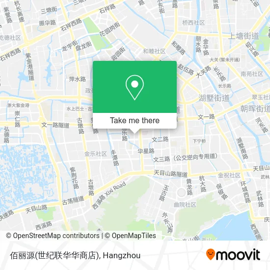 佰丽源(世纪联华华商店) map