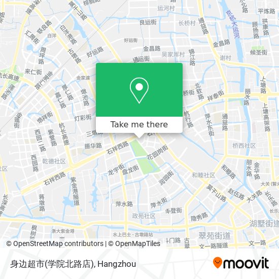 身边超市(学院北路店) map