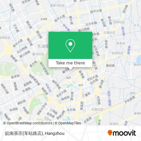 皖南茶庄(车站路店) map