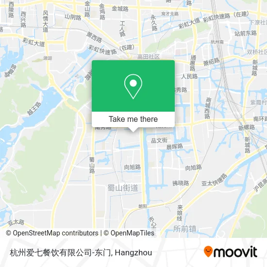 杭州爱七餐饮有限公司-东门 map