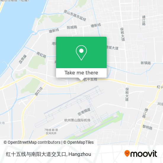 红十五线与南阳大道交叉口 map
