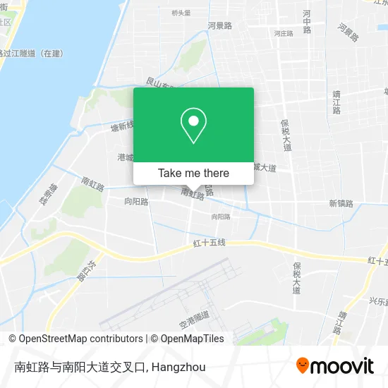 南虹路与南阳大道交叉口 map