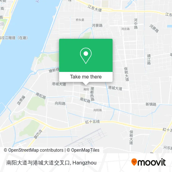 南阳大道与港城大道交叉口 map