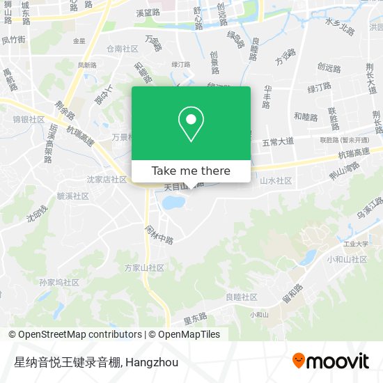星纳音悦王键录音棚 map