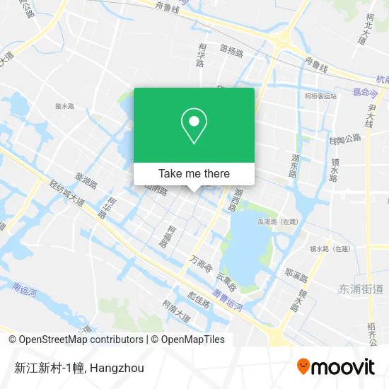 新江新村-1幢 map