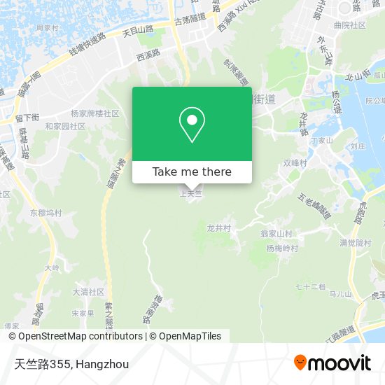 天竺路355 map