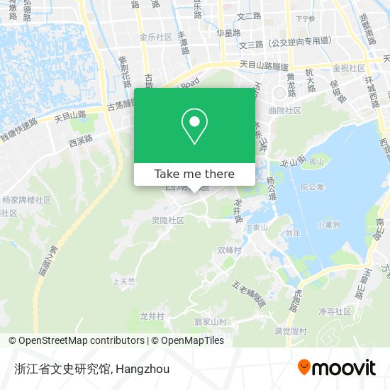 浙江省文史研究馆 map