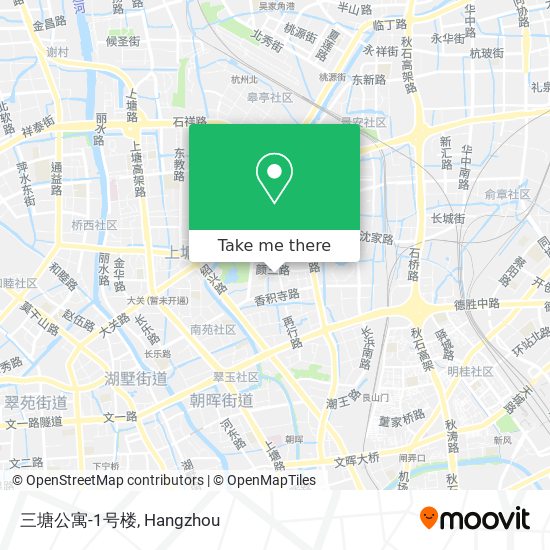 三塘公寓-1号楼 map