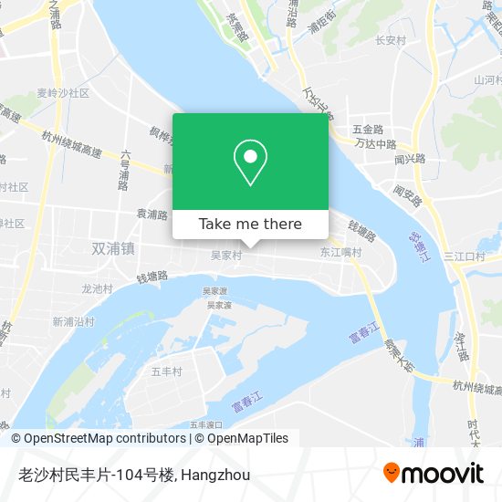 老沙村民丰片-104号楼 map