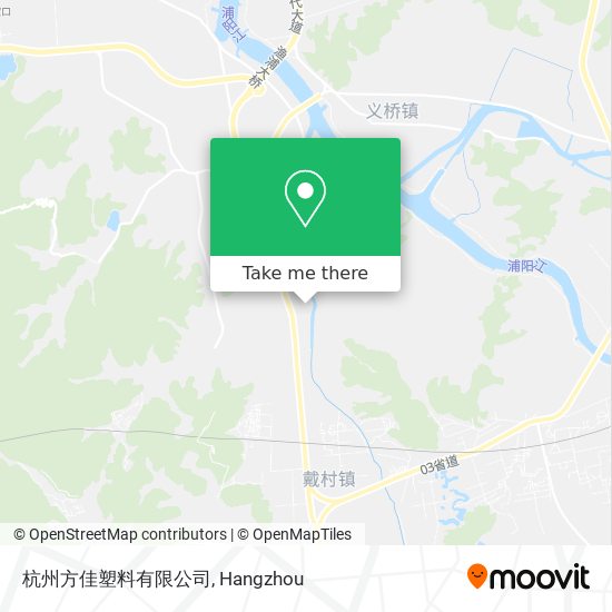 杭州方佳塑料有限公司 map