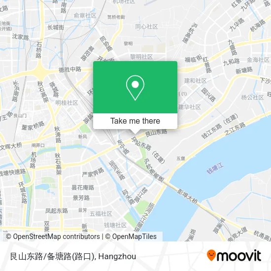 艮山东路/备塘路(路口) map