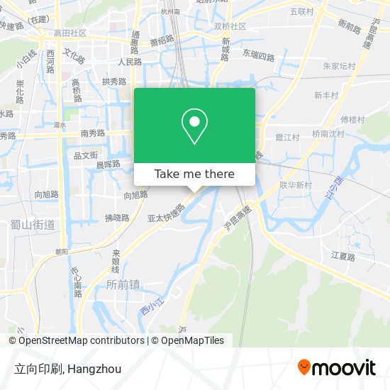 立向印刷 map