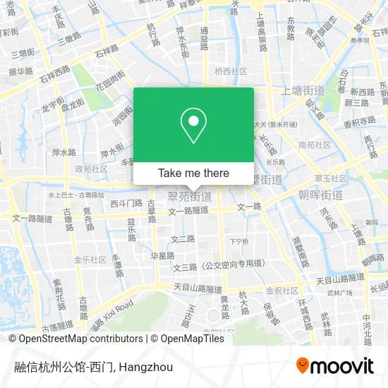 融信杭州公馆-西门 map