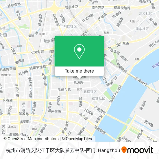 杭州市消防支队江干区大队景芳中队-西门 map