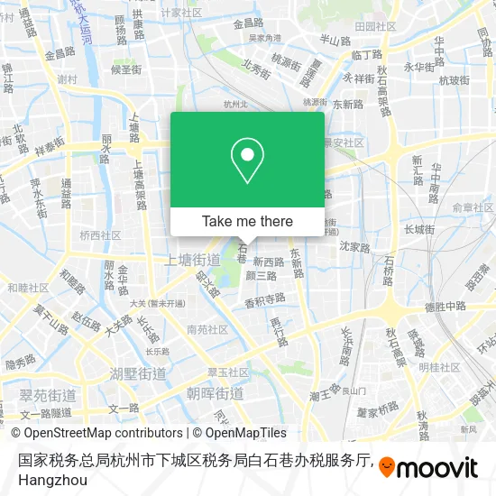 国家税务总局杭州市下城区税务局白石巷办税服务厅 map