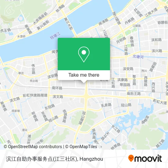 滨江自助办事服务点(江三社区) map